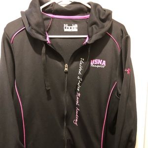 Under armor naval academy jacket L